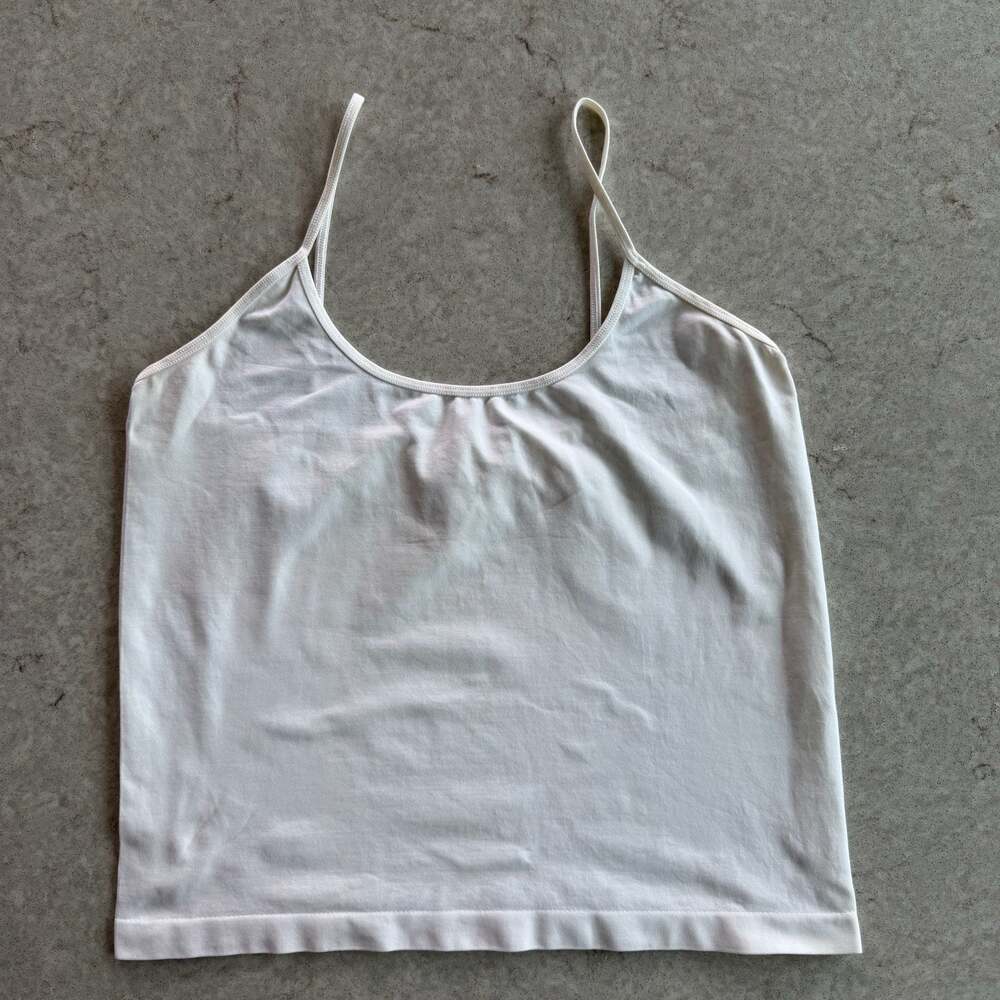 Hillard & Hanson Intimates Women's Seamless White Camisole Tank Top